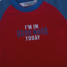 Load image into Gallery viewer, Crewneck - I’m In Good Mood Today (Red)
