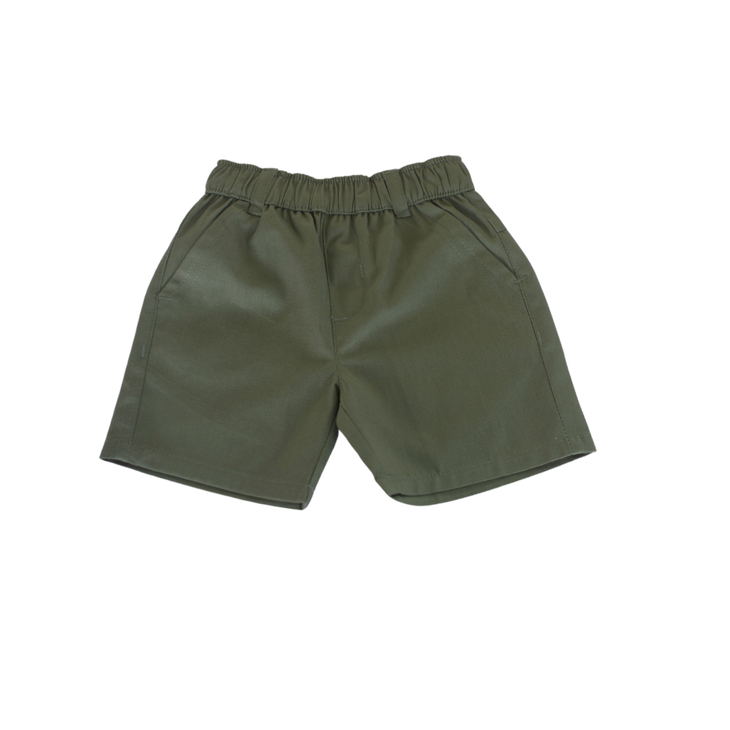 Short - Linen (Khaki Green)