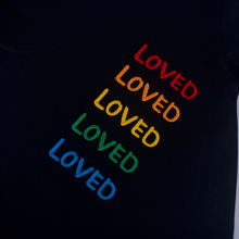 Load image into Gallery viewer, Crewneck - Loved (Black)
