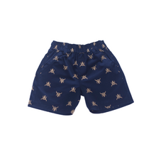 Load image into Gallery viewer, Short - Navy Blue Printed (Twill)
