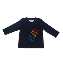 Load image into Gallery viewer, Crewneck - Loved (Black)
