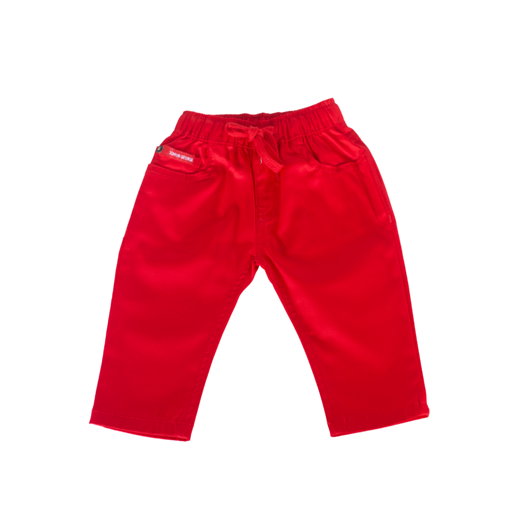 Pant - Red (Twill)