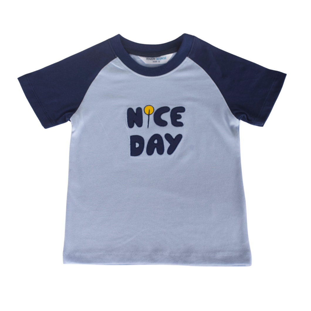 Crewneck - Raglan - Nice Day (Light Blue)