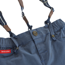 Load image into Gallery viewer, Short - Dungaree - Dusty Blue
