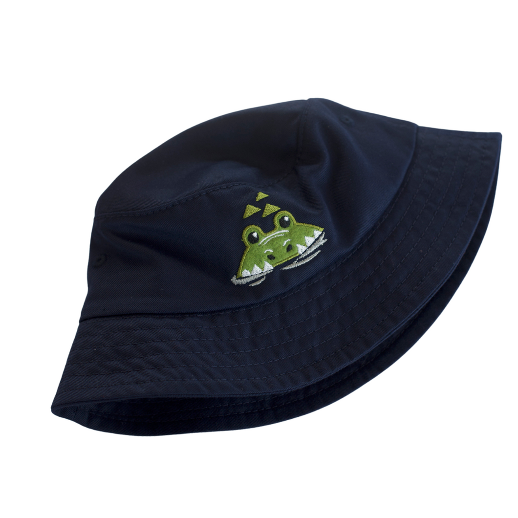 Hat - Crocodile ( Navy Blue )