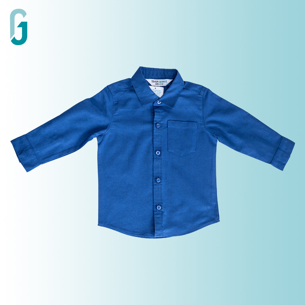 Shirt - Royal Blue - L/S - N/C