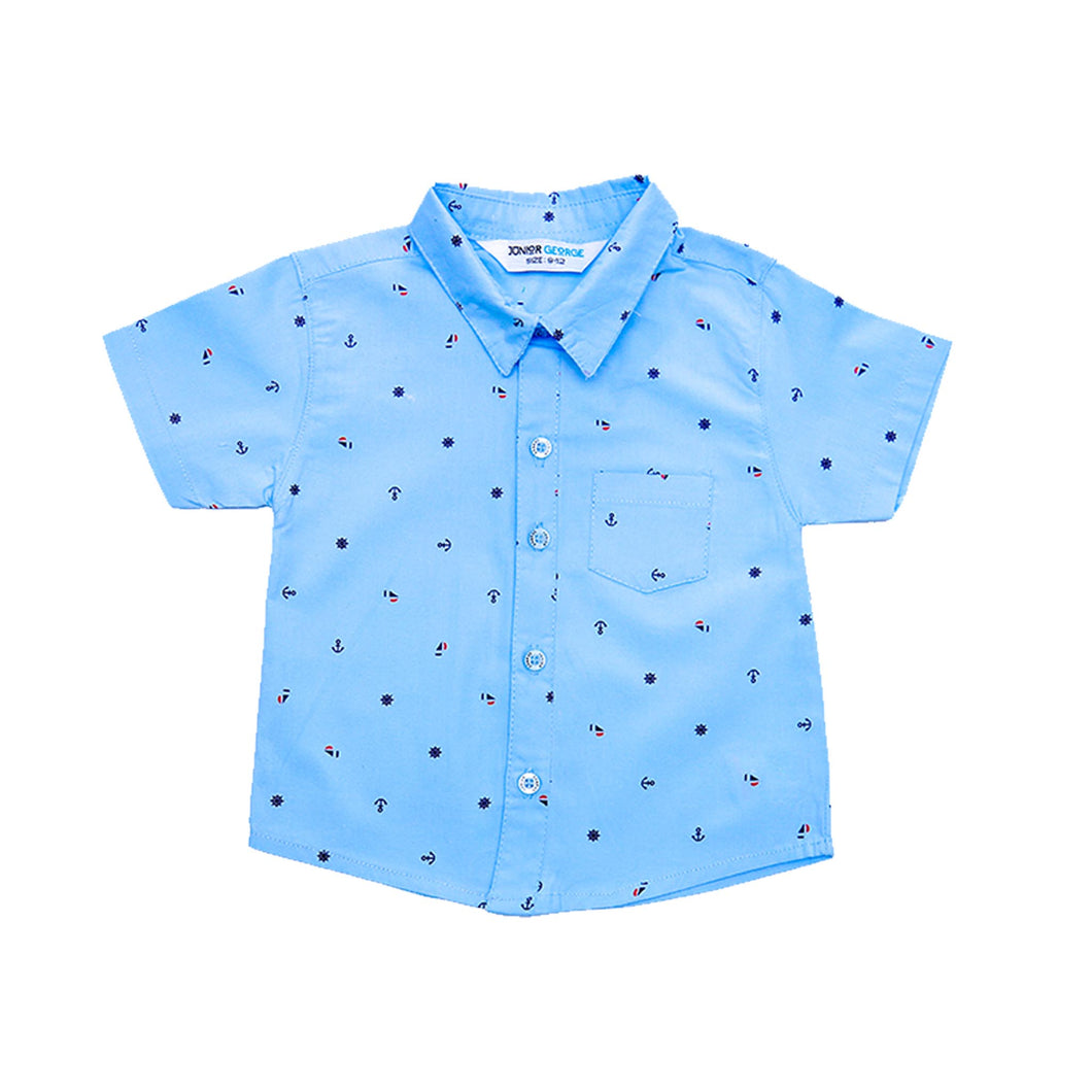 Shirt - Anchor (Light Blue)