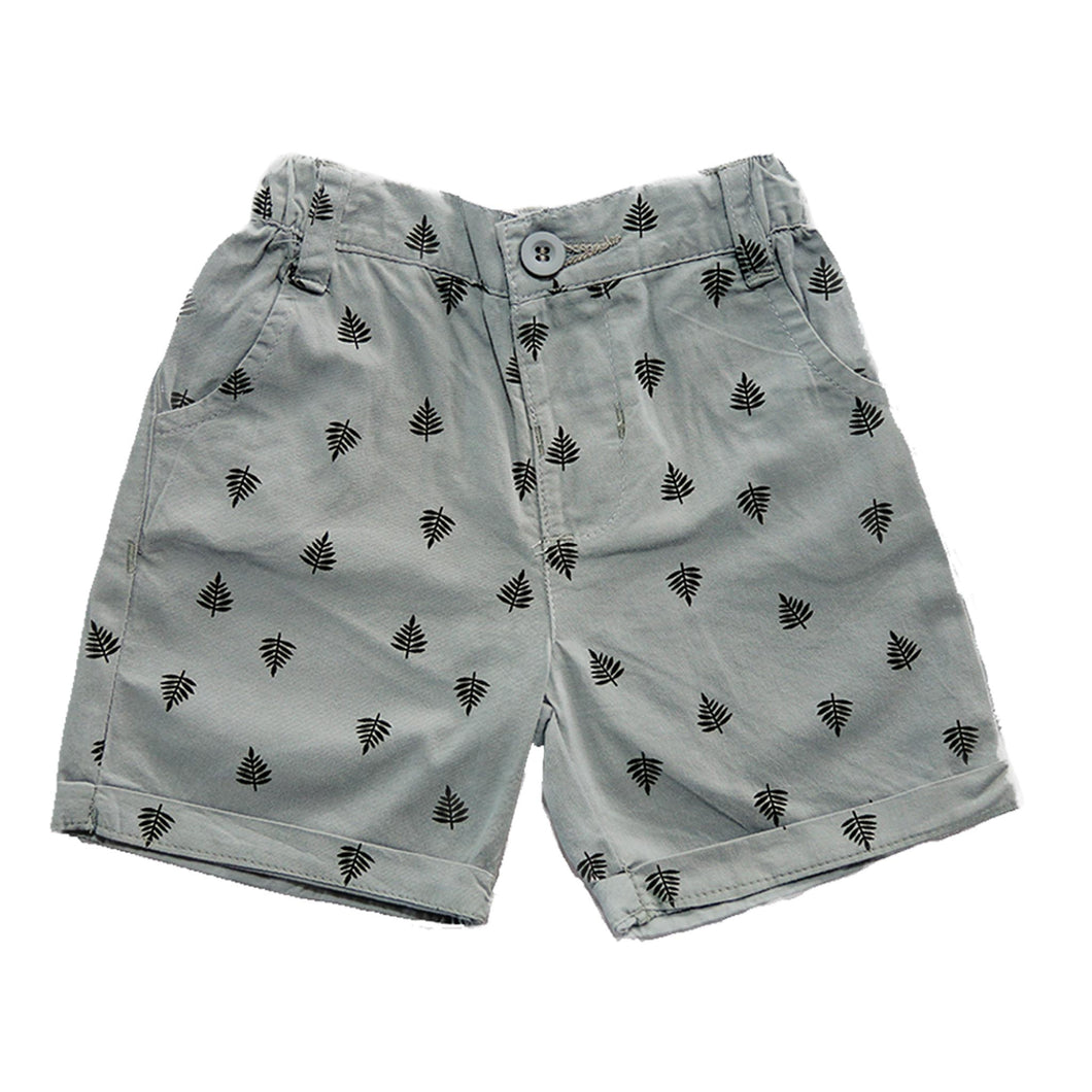 Short - Leaves (Grey, Black)