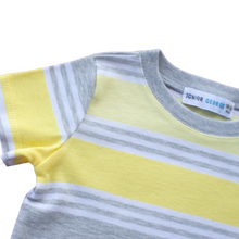 Load image into Gallery viewer, Crewneck - Stripes (Grey/Yellow/White)

