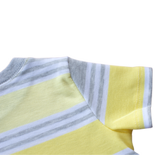 Load image into Gallery viewer, Crewneck - Stripes (Grey/Yellow/White)
