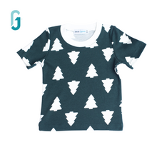 Load image into Gallery viewer, Pajama - Christmas Trees (Green)
