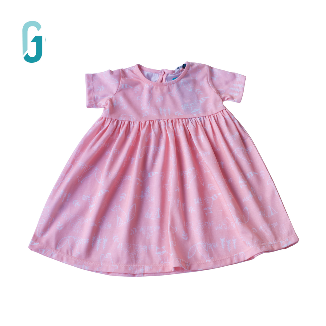 Dress - (Pink)
