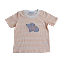 Load image into Gallery viewer, Crewneck - Stripes - Mama Bear (Peach/White)
