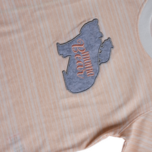 Load image into Gallery viewer, Crewneck - Stripes - Mama Bear (Peach/White)
