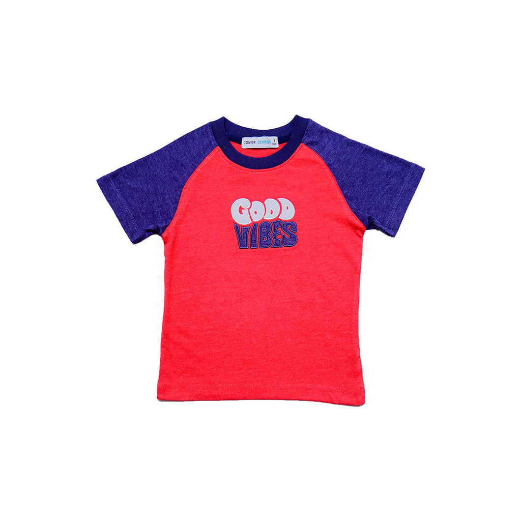 Crewneck - Good Vibes (Red, Blue)