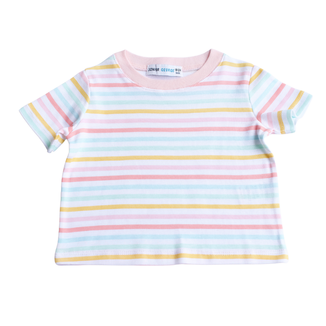 Crewneck - Stripes (Pink/White/Blue)