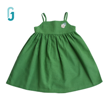 Load image into Gallery viewer, Dress - Stripes Green Linen
