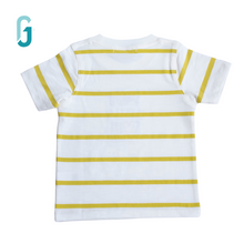 Load image into Gallery viewer, Crewneck - Stripes - Sassy little soul (Yellow and White)
