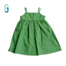Load image into Gallery viewer, Dress - Stripes Green Linen
