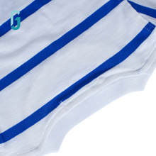Load image into Gallery viewer, Crewneck - Stripes - I&#39;m Papa&#39;s Boy (Blue and White)
