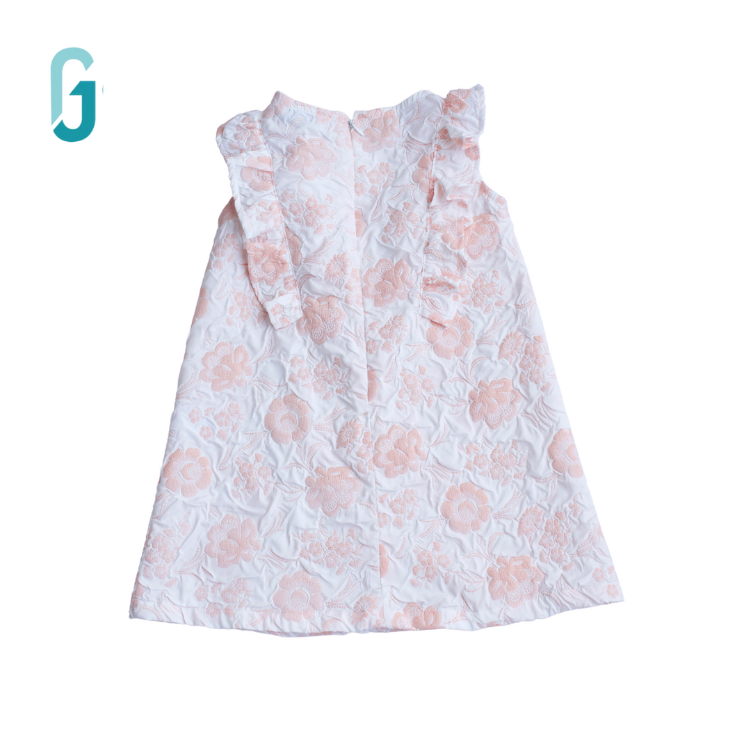 Dress - Peach Floral