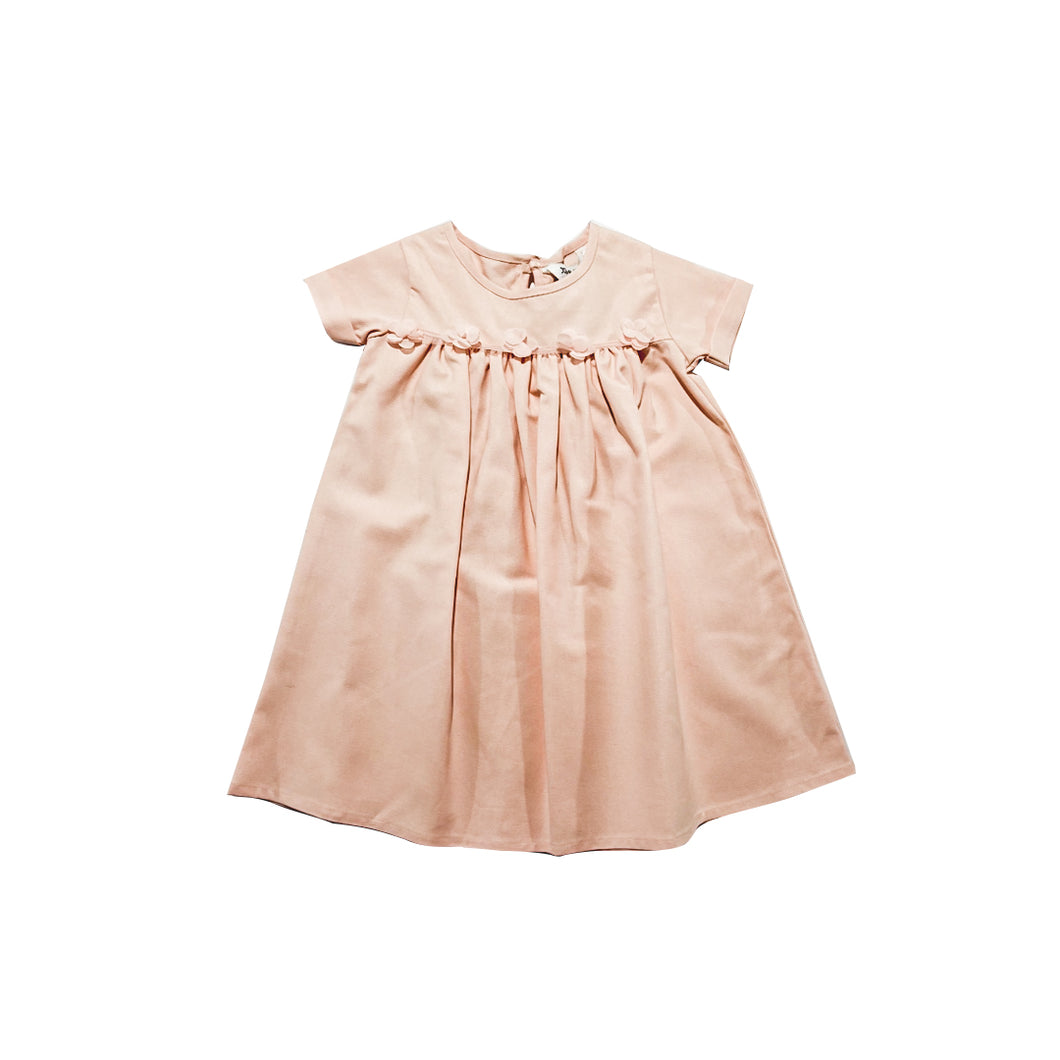 Dress - Linen (Peach)