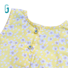 Load image into Gallery viewer, Dresss - Yellow -Grey Flowers
