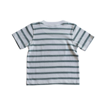 Load image into Gallery viewer, Crewneck - Stripes - BOO (Grey/White)
