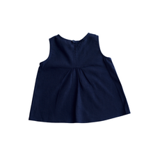 Load image into Gallery viewer, Top - Linen (Navy Blue)
