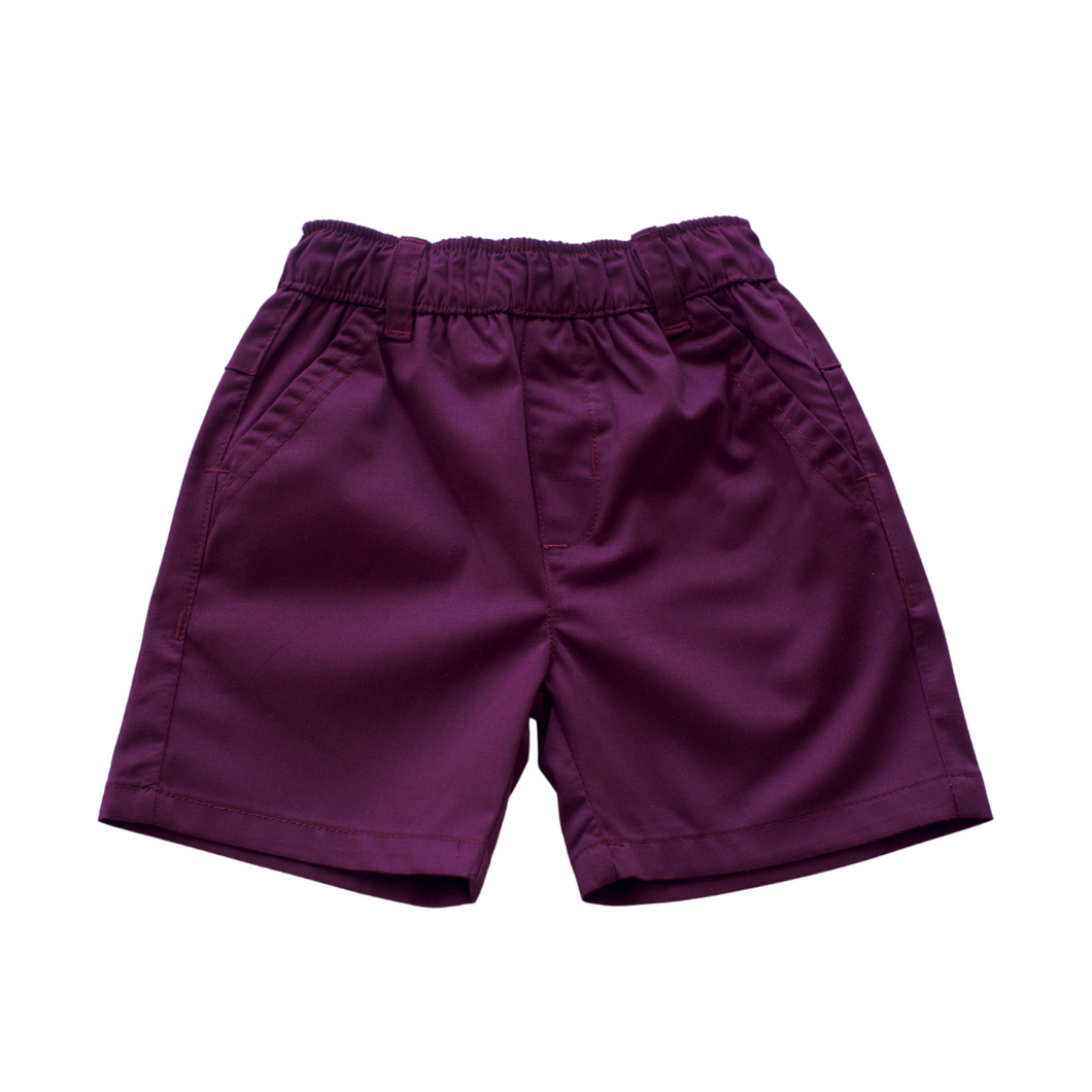 Short - Maroon - Twill (Purple)