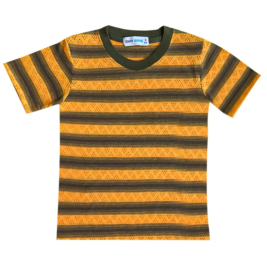 Crewneck - stripes (Orange, Brown)