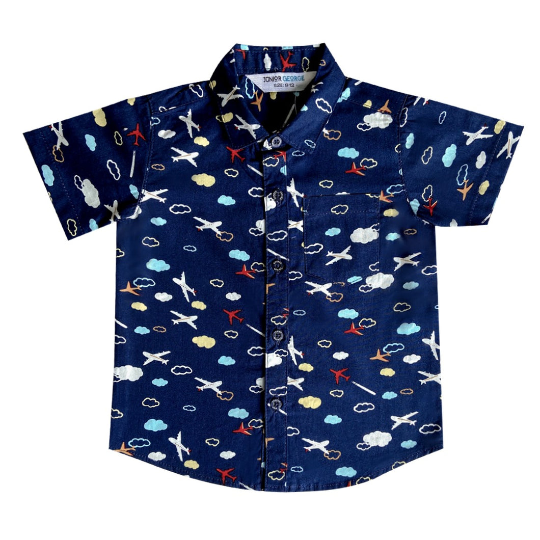 Shirt - Aircraft (Navy Blue)